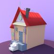 house2.jpg low poly house 3D Models