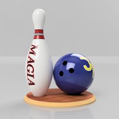 1.jpg STL-Datei Kugel und Kiefer (Bowling) kostenlos herunterladen • Objekt für 3D-Drucker, AFZ3D