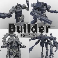 CultsSplash.jpg Fichier 3D Combat Robot Builder - 80+ Parts・Plan pour imprimante 3D à télécharger