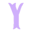 Y.stl CIRCUS LETTERS