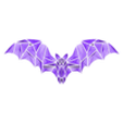 Halloween-Bat-Wallart_Complete_STL.stl Halloween Bat Artwork - Wallart (53 pieces)