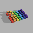 Embed-tray-5-7-cube-3.png Vassoio incorporato Stampo per bombe da bagno