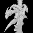 model-3.png Sword - Dagger- Skull - Lich King Sword- Blade- Weapon- Toy- Kids sword - COSPLAY - COSPLAY SWORD- ANIME - ANIME SWORD - KEY CHAIN - FROSTMOURNE