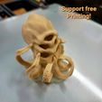 20200909_230658.jpg Free STL file Cthulhu Skull・3D printer design to download, LittleTup