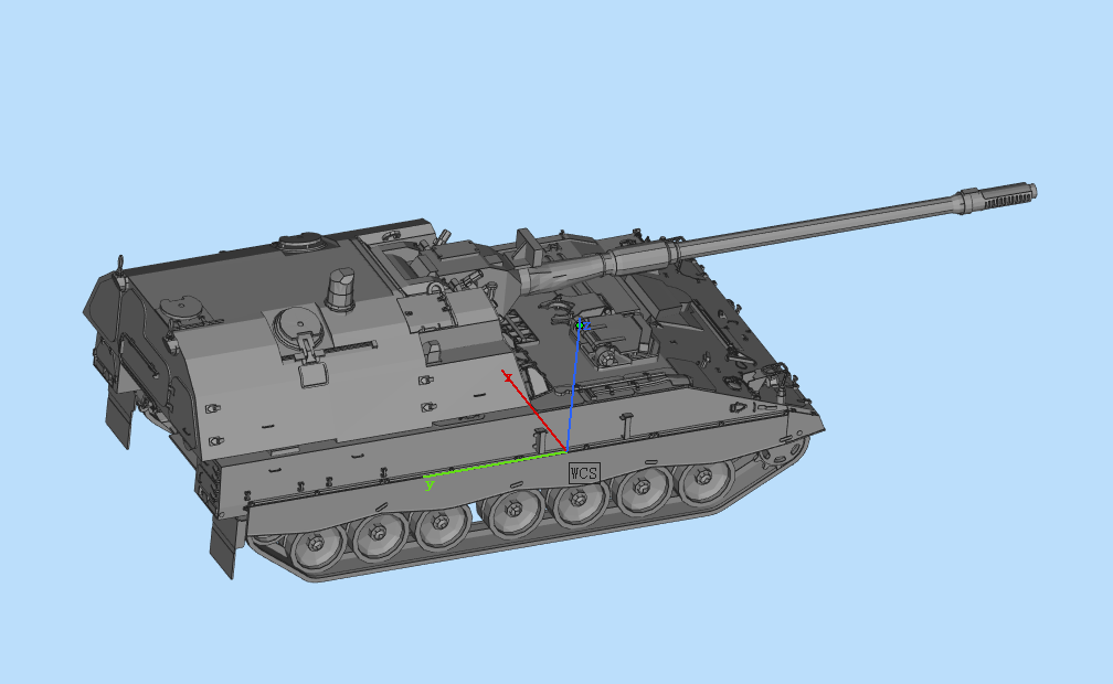 STL file Modern self propelled gun・Model to download and 3D print・Cults
