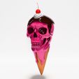 0002.jpg Skull Sundae Ice Cream Pop Pop Surrealism toy