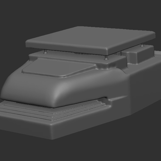 bunker observation post of long on sea 3D model