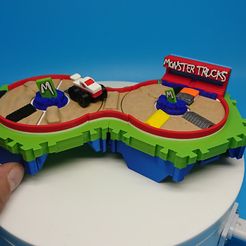 DSC_2029.jpg STL-Datei Little Cities - Monstertruck-Rennstrecke・3D-druckbares Modell zum Herunterladen