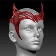 SCARLET_WITCH_CROWN_MULTIVERSE_OF_MADNESS_WANDA_TIARA_DOCTOR_STRANGE_STL_3D_PRINT_FILE-09.jpg Scarlet Witch Crown - Wanda Tiara Headpiece - Multiverse of Madness inspired version - fan made 3D model