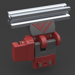 1.jpg Archivo STL gratis Contribución al sistema "Retractable_Probe_Dock for Klicky Probe and Quickdraw Probe" para Voron de "Tronfu" adaptado a VzBotrobe".・Objeto de impresión 3D para descargar