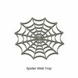 15.jpg Spiderweb Wall Art, Half Web, Spider Web Tray, Halloween Decor