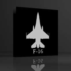 1.png 3D file F-16 lamp・3D print design to download, tweety35