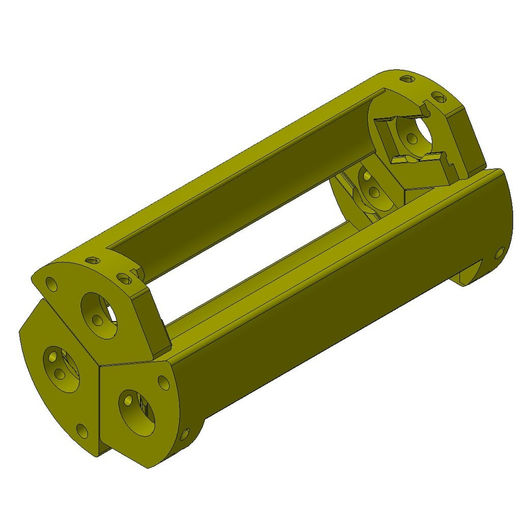 18650_HolderX3.png Free STL file Battery holder for 3x 18650・Model to download and 3D print, SiberK