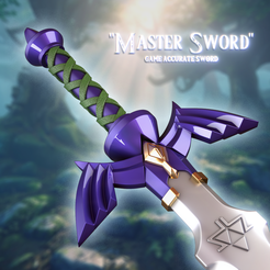 MasterSword-Showcase-00.png HD Master Sword - Game Accurate Sword - Legend of Zelda