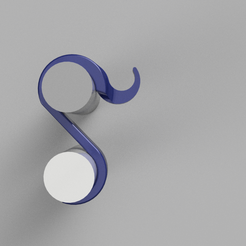 gancio-per-calorifero-v1.png Free STL file Radiator hook・3D print object to download