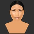 34.jpg Nicki Minaj bust ready for full color 3D printing