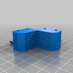 20210121.png Free STL file GreebleCity Megatower 8: Twin Roads・3D print object to download, Fisk400