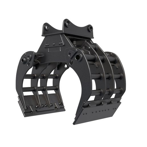 Excavator Grapple  / Hydraulic sorting grab / Hydraulic  grab / Grab stl