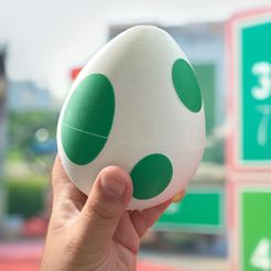 IMG_3851.jpg Yoshi egg - multi-color Yoshi style egg