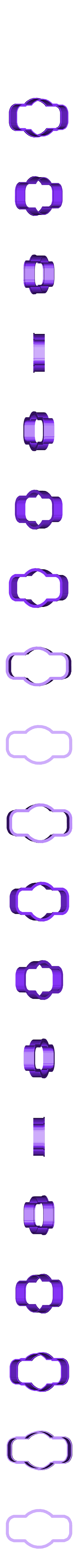 marco 6.stl Vieille Ensemble d'emporte-pièce pour cadre à biscuits