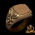 3.jpg Celtic Signet Sterling Silver Ring