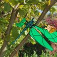CUTE DRAGONFLY MOBILE WITH FLAPPING WINGS
