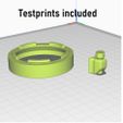 TestPrints.jpg STL file Geared Iris Box Tower・3D printing model to download