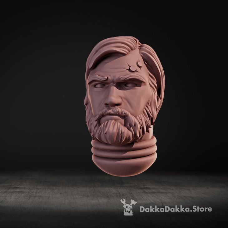 000.jpg Archivo 3D Cabezas de héroes legendarios x5・Modelo imprimible en 3D para descargar, DakkaDakkaStore