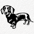 project_20230415_1149037-01.png realistic dachshund dog wall art doxie puppy wall decor 2d art