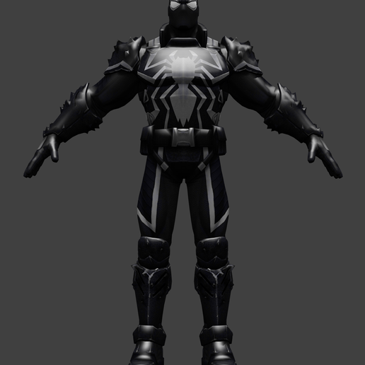 Agent venom 3D model