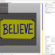 Believe-Prusa-Color-Swap.jpg Ted Lasso Inspired "Believe" Sign - 3D Printed Model