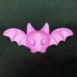 5.png Niedliche Halloween Fledermäuse (3 Versionen) als Schlüsselanhänger möglich