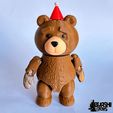 Ted-articulated-toy-figure-figura-ted.jpg TED ACTION-GELENKFIGUR - MEHRTEILIG