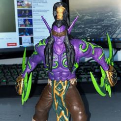 720X720-illidan.jpg Free STL file ILLIDAN / WORLD OF WARCRAFT / ACTION FIGURE / STL・3D print model to download