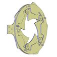shutter mechanism-circle - 5 blades4.jpg Rotating Mechanical Iris_shutter mechanism-gear structure