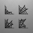 Pieces-90-degrees-2.png Fichier STL Kit modulaire de toile d'araignée pour l'Halloween par Hinside・Objet pour imprimante 3D à télécharger