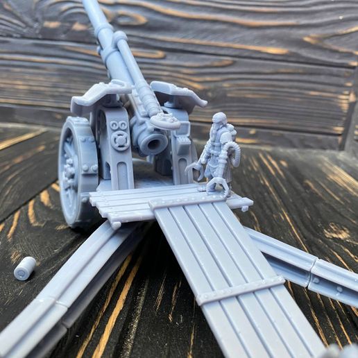 🔫 Earthshaker Cannon. Heavy artillery of the Imperial Force・ 3D File ...