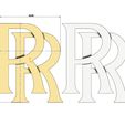 RR-logo-05.jpg Simple RR rolls-royce logo replica 3D print m