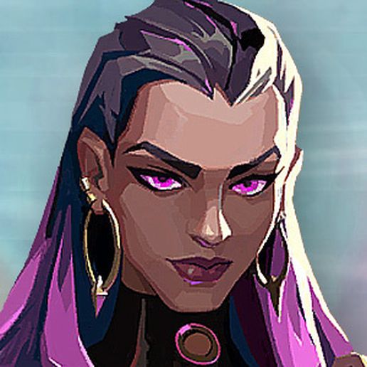 Reyna Valorant Low Poly 3D model