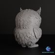 3.jpg 3D Decorative Owl Model: Natural Elegance for Your Home