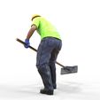 Co-c1.50.35.jpg N10 Construction worker with shovel, troweling tool and helmet