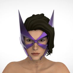 untitled.44.jpg Fichier STL Masque de chasseur・Modèle à imprimer en 3D à télécharger, Superior_Robin