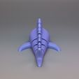 Flexi-Marlin-5.jpg Sylized Flexi Marlin Fish Stl Model