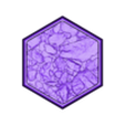 35x30mm hex base stoney barren 7.stl 10x 35x30mm hex base with stoney barren v2 (battletech etc.)