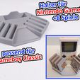 ebay-neu.jpg Game holder for Nintendo Gameboy with games