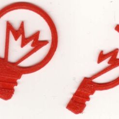 tirage_0.jpg Free STL file Idea glow / avoir des idées :-)・Design to download and 3D print
