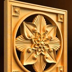 71_2.jpg Free STL file frame renaissance moulure holder wall・3D print design to download
