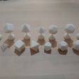 all.jpg 7 Piece Sharp Edged Dice Set (With and Without Sprues)