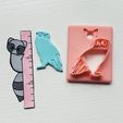 Owl6.jpg Owl polymer clay cutter STL file