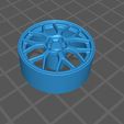 bbs-evox8.jpg STL file Mitsubishi Evo X Oem BBS 3sgt wheels for scale model・3D printing template to download